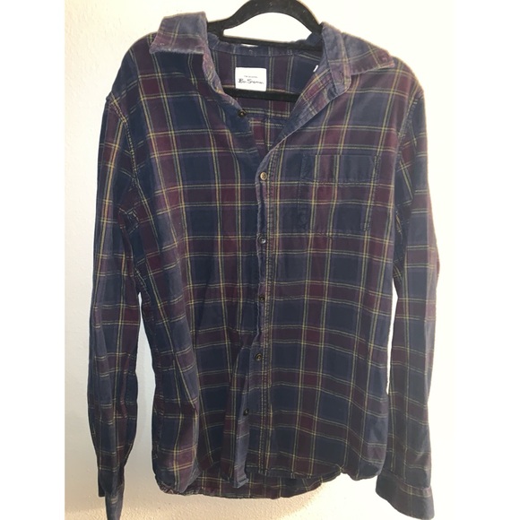 Ben Sherman Plaid Button Down Size Medium - Picture 5 of 5